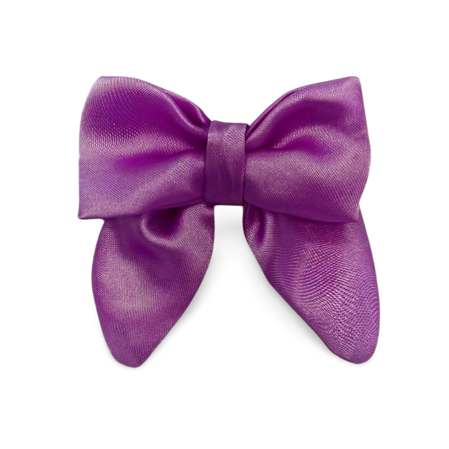 lila Satinschleife mini