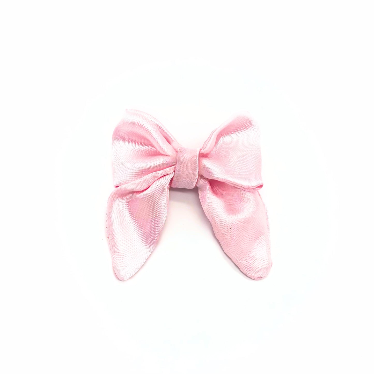 rosa Satinschleife mini