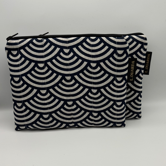 flache Kosmetiktasche