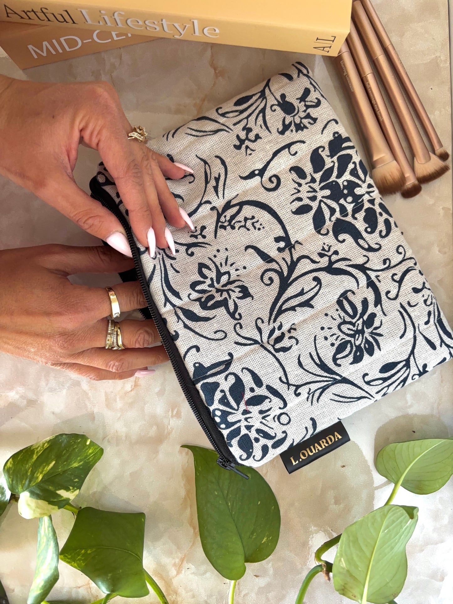 Trousse de toilette plate