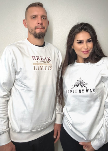 BREAK THE LIMITS - Sweat-shirt col rond