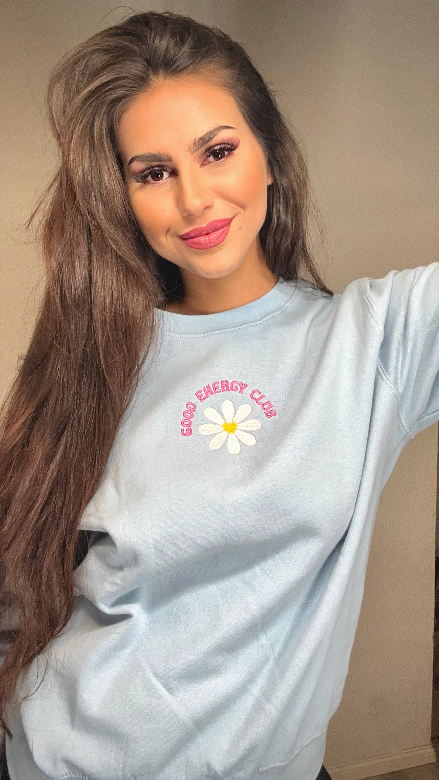 GOOD ENERGY CLUB - Crewneck à col rond
