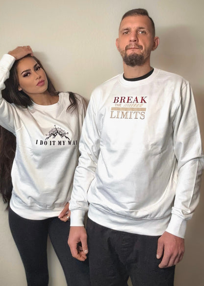 BREAK THE LIMITS - Sweat-shirt col rond