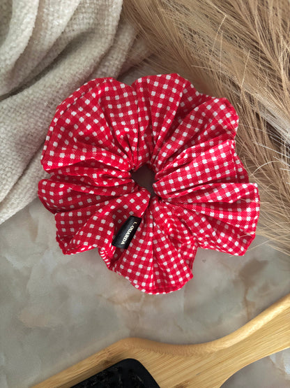 MIA Scrunchie XL rot kariert