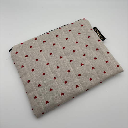 flache Kosmetiktasche