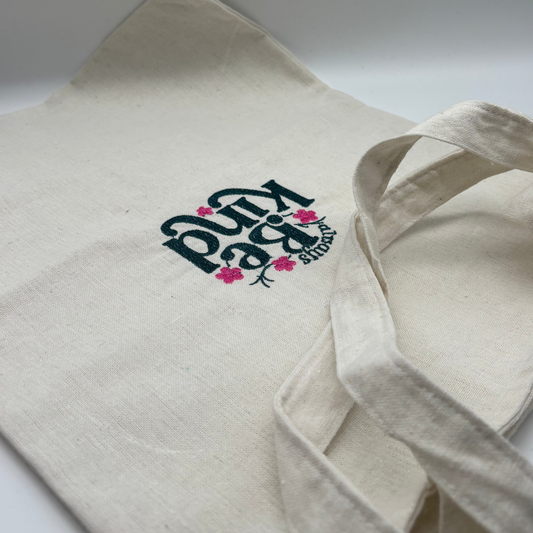 BE KIND - Totebag aus Rohbaumwolle