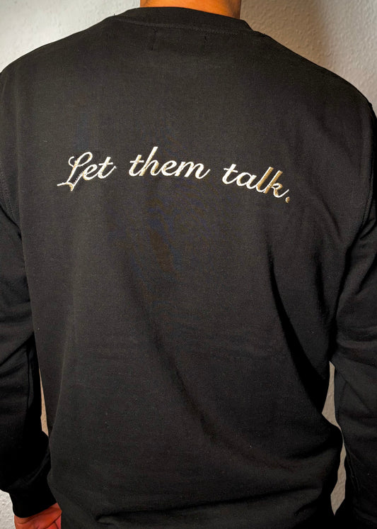 LET THEM TALK - Col ras du cou