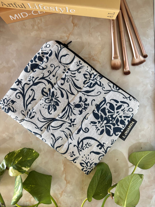 flat cosmetic bag