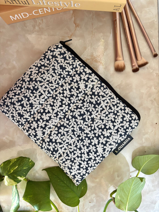 flat cosmetic bag