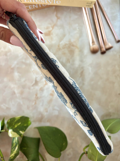 trousse de maquillage plate