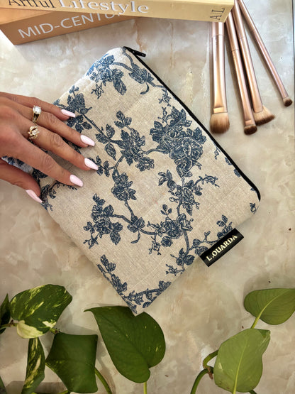 trousse de maquillage plate