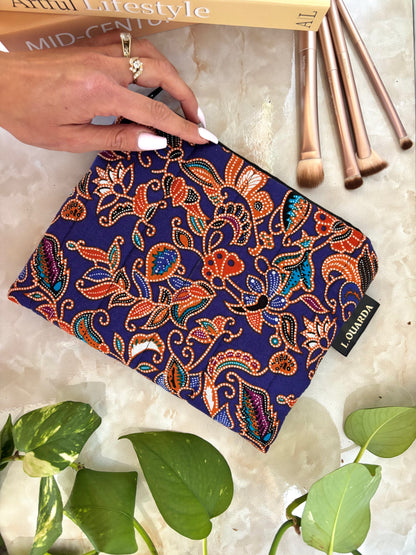 trousse de maquillage plate