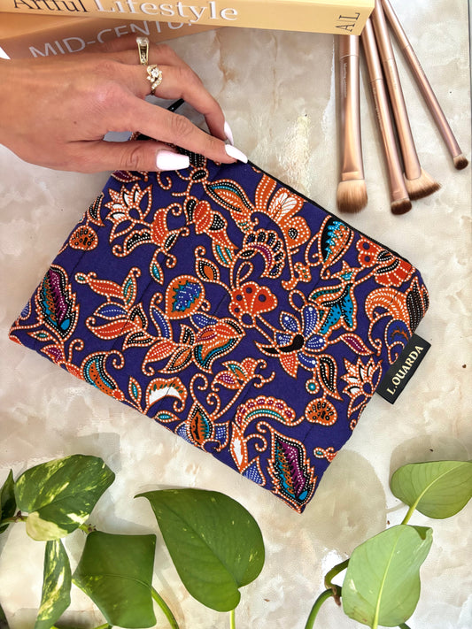 flat cosmetic bag