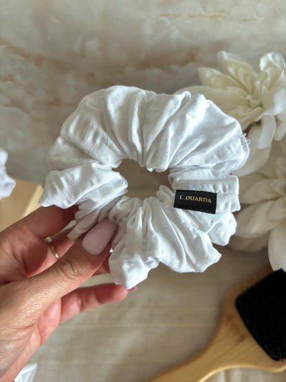 ALBA Scrunchie regular weiß