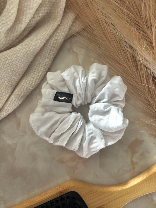 ALBA Scrunchie regular weiß