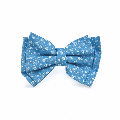 Haarschleife groß hellblau